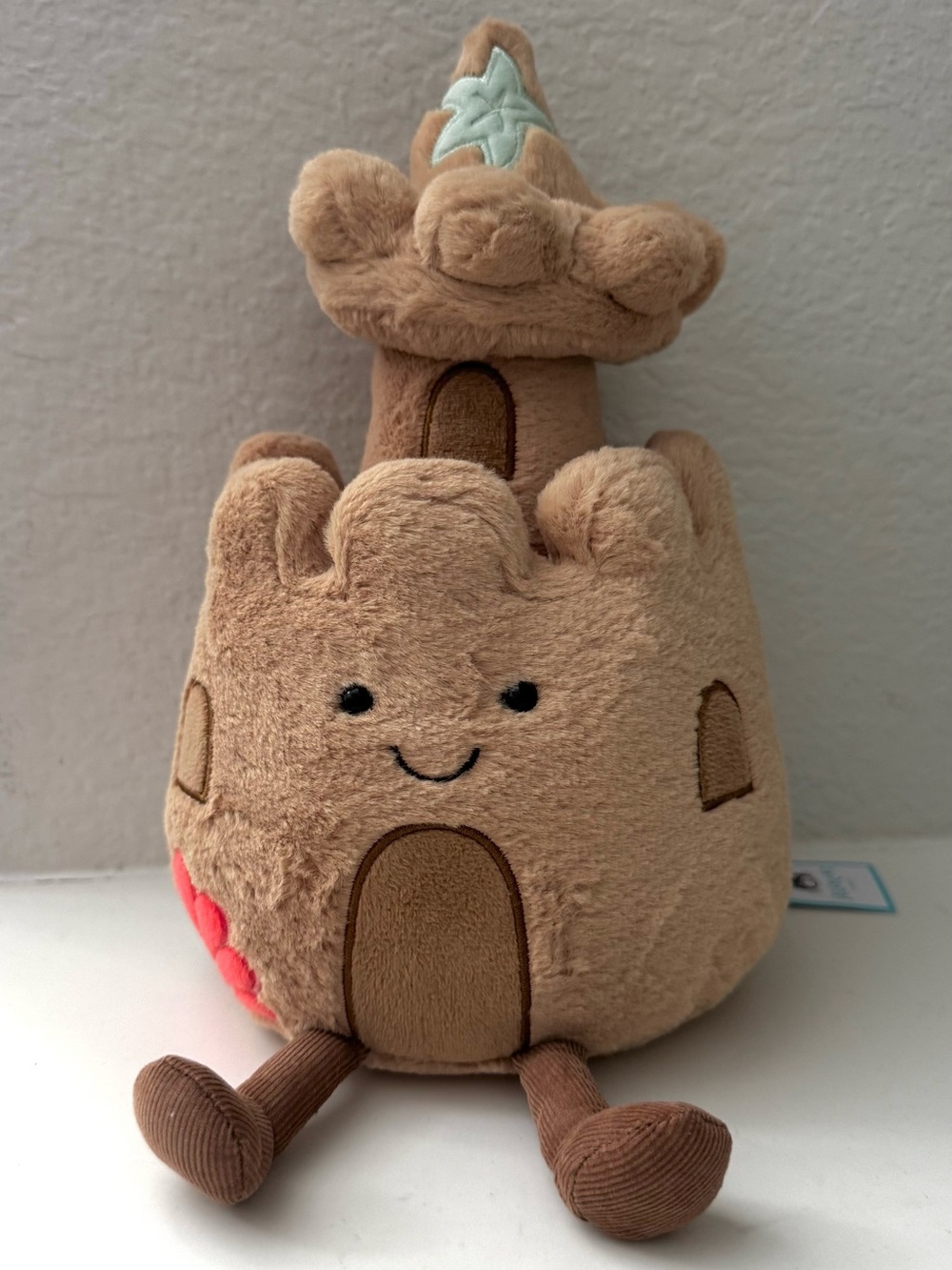 Authentic NWT Jellycat Sandcastle beach toy plush animal LAST ONE cute retired